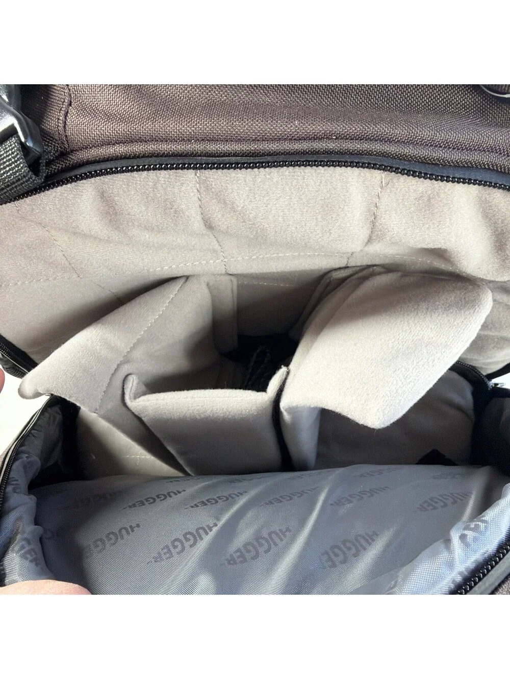 HUGGER Camera and Laptop Backpack Water Resistant Heavy Duty 1593